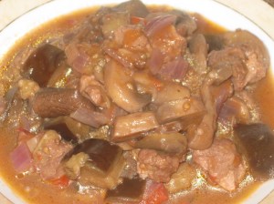 A Vegan Taste of France Aubergine and Mushroom Ragout (13)