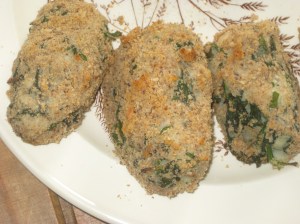 A Vegan Taste of France Potato Spinach and Walnut Croquettes (9)