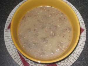 A Vegan Taste of France Puy Lentil and Mushroom Soup (7)