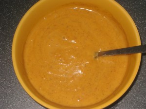 Vegan Secret Supper Spicy Peanut and Yam Soup