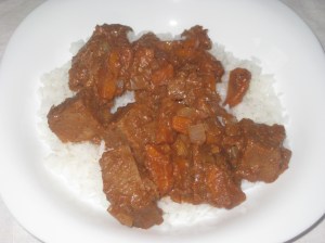 Veganomicon Seitan in Mole Sauce