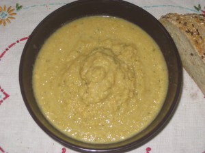 Street Food Cauliflower Almond Soup