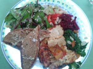 Healthy Spirit lasagne