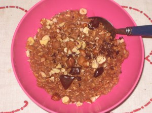 Vegan Bible Cinnamon Chocolate Hazelnut Porridge (1)