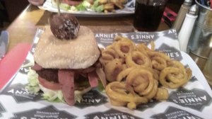 Annie's Johnny Vegas Burger