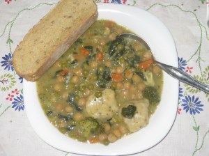 Thug Kitchen Chickpeas and Dumplings