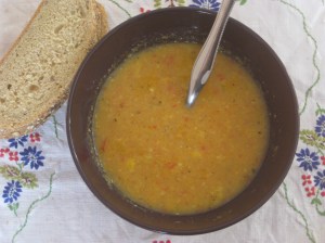 Thug Kitchen Corn and Basil Chowder