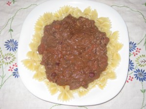 Chloe's Kitchen Spag Bol