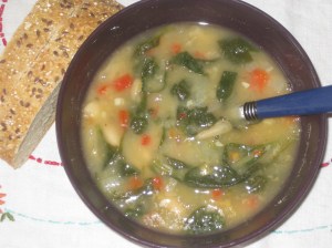 Chloe's Kitchen Tuscan Soup