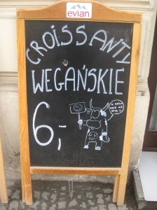 Warsaw vegan croissant