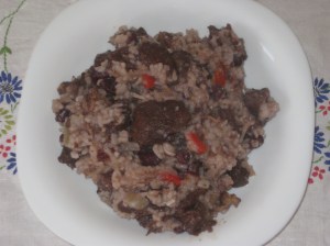 Vegan Soul Kitchen Red Beans and Brown Rice with Red Wine Simmered Seitan (1)