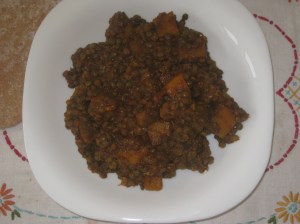 Deliciously Ella Lentil and Butternut Squash Dal