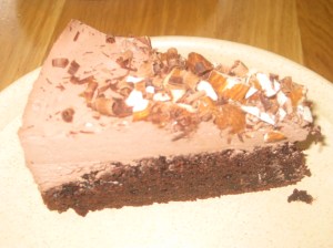 Moment Almond Choc Cake