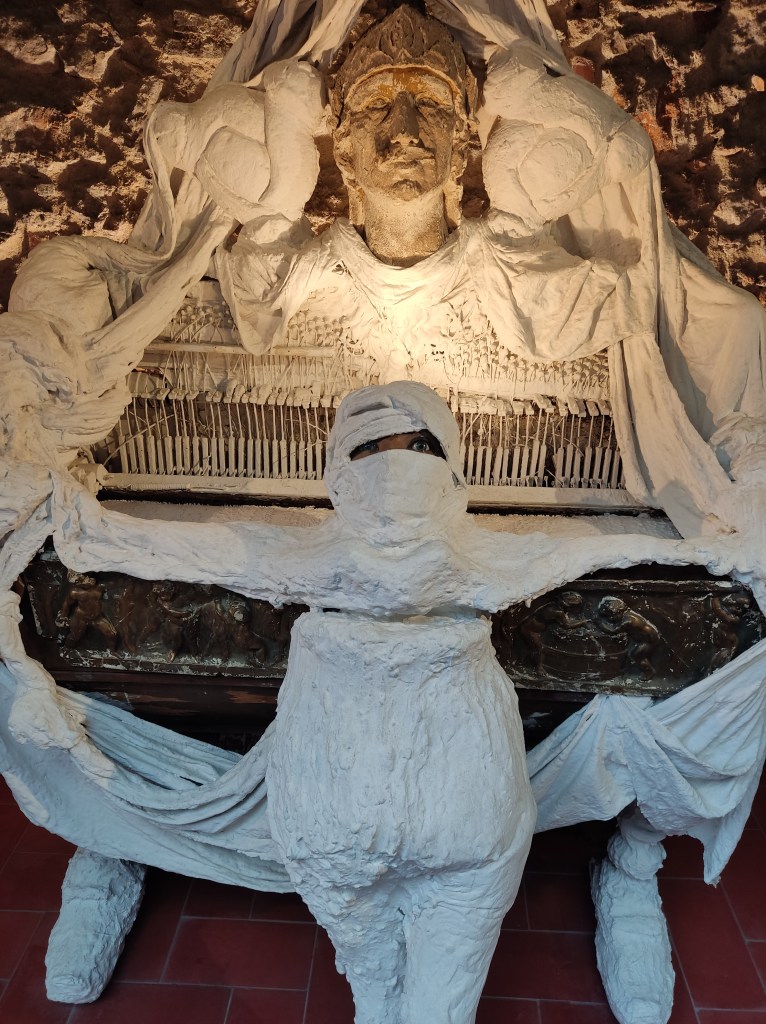 An artwork at the Dali museum