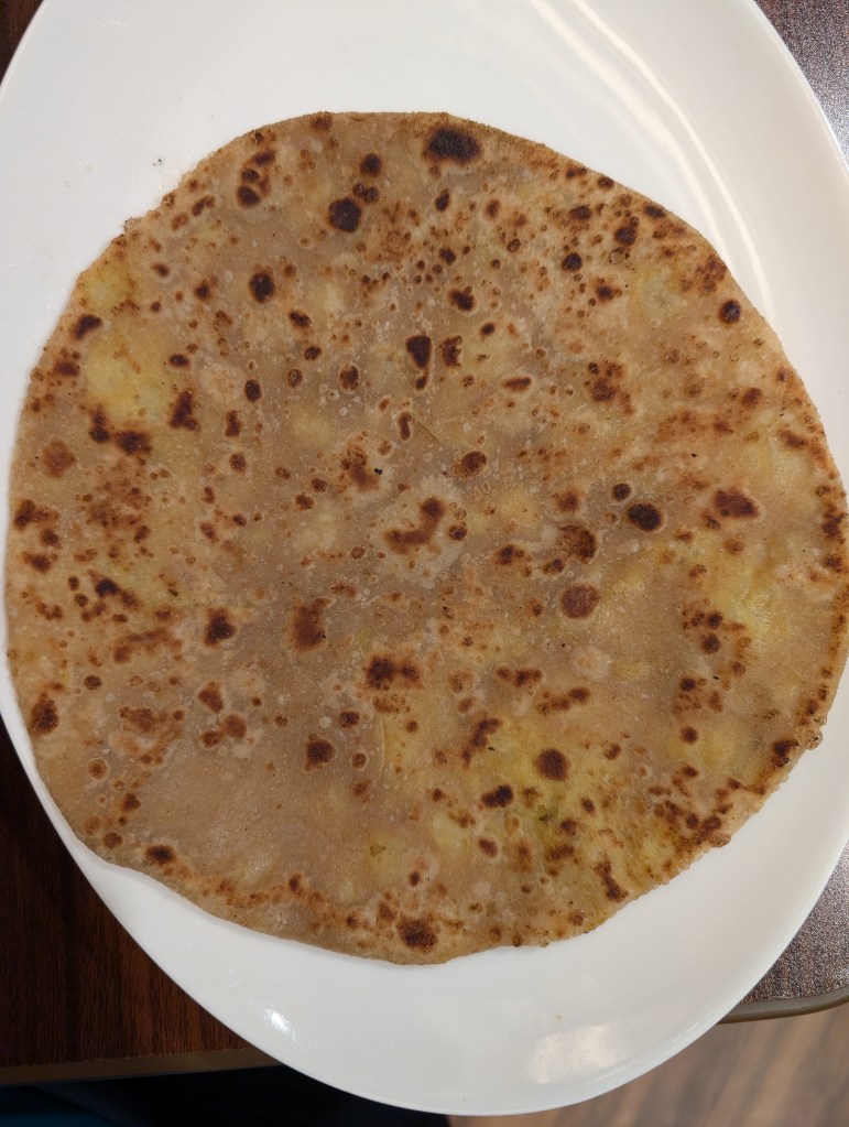 A big round paratha