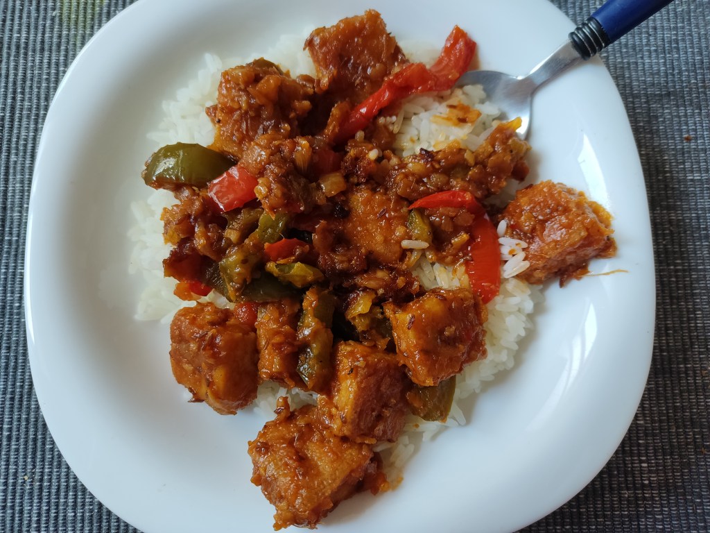 Chilli tofu