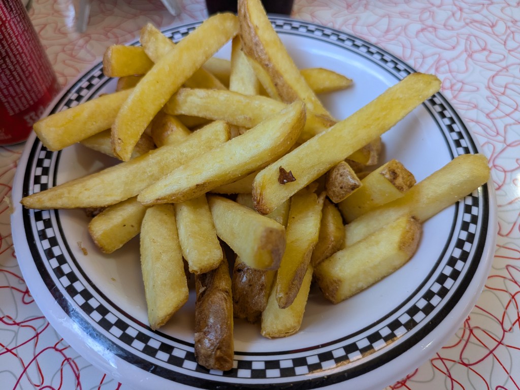 A bowl of chips