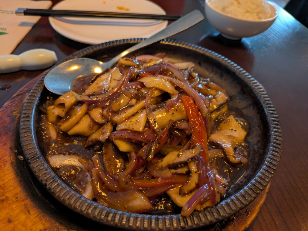 A hot dish 