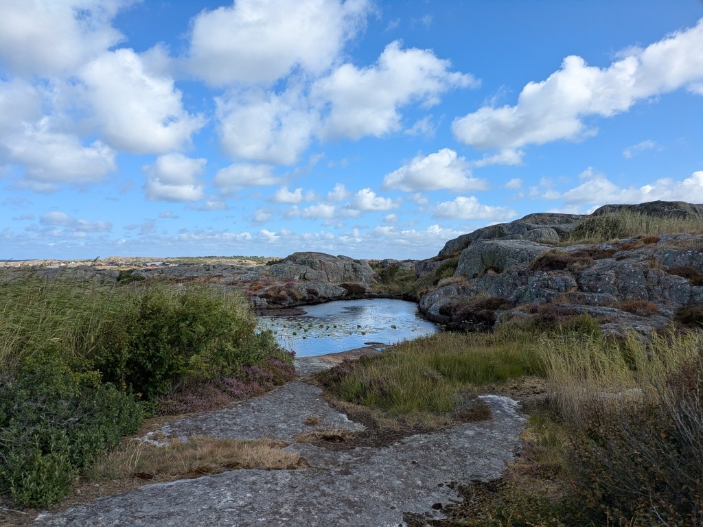 Scenery on the island 