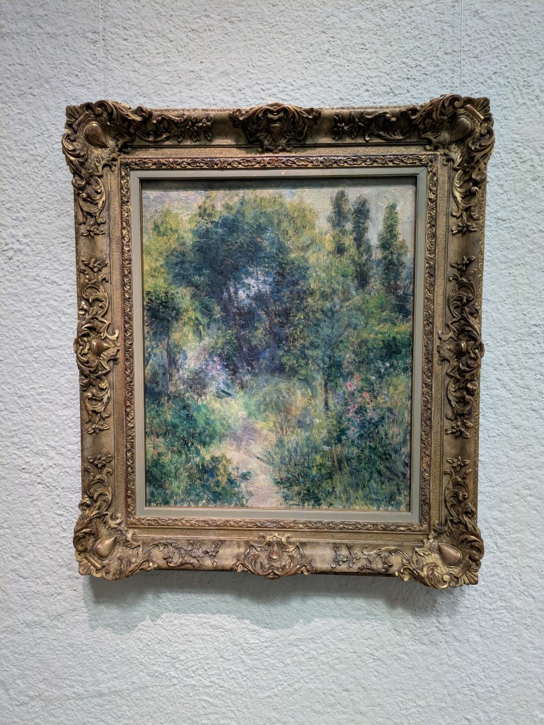 A painting at the museum