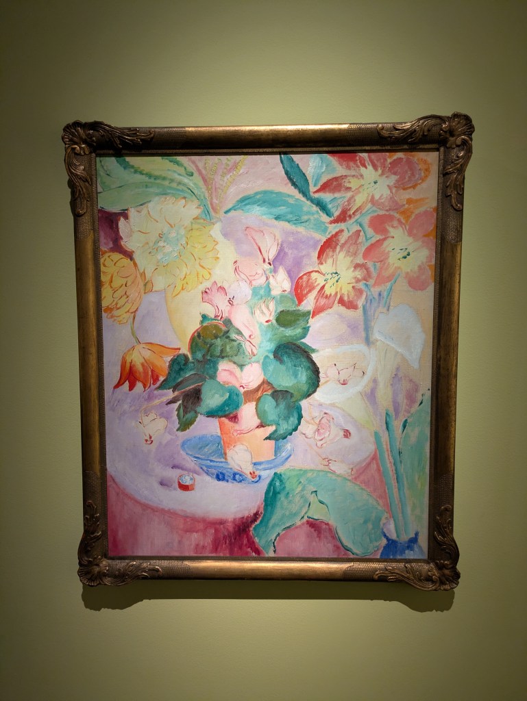 A painting at the museum