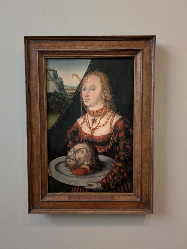 A painting at the museum